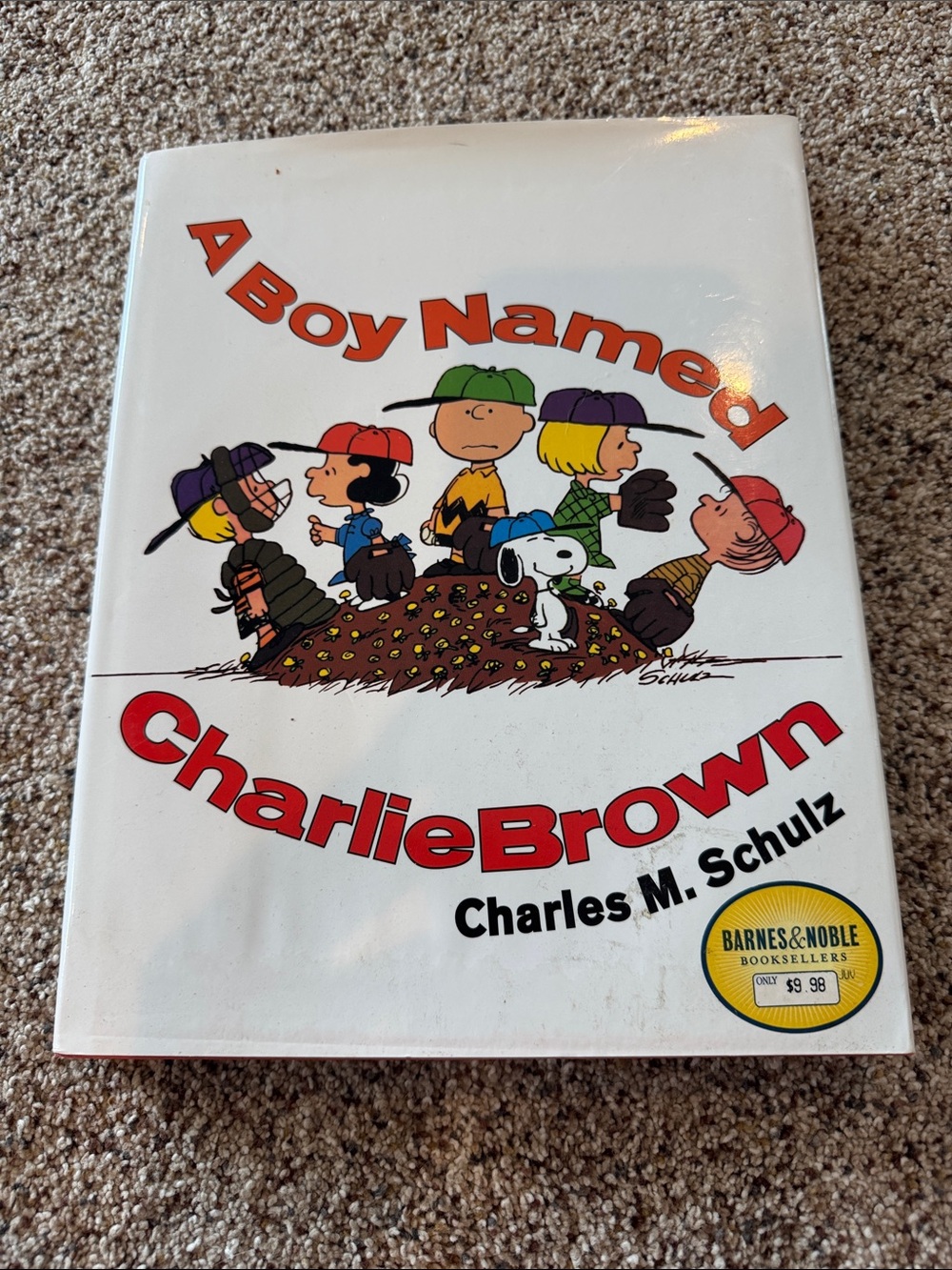 Vintage A Boy Named Charlie Brown by Charles M. Schulz